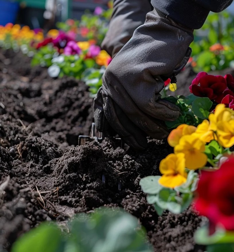 Let Knapp Valley Gardens handle your spring garden cleanup.