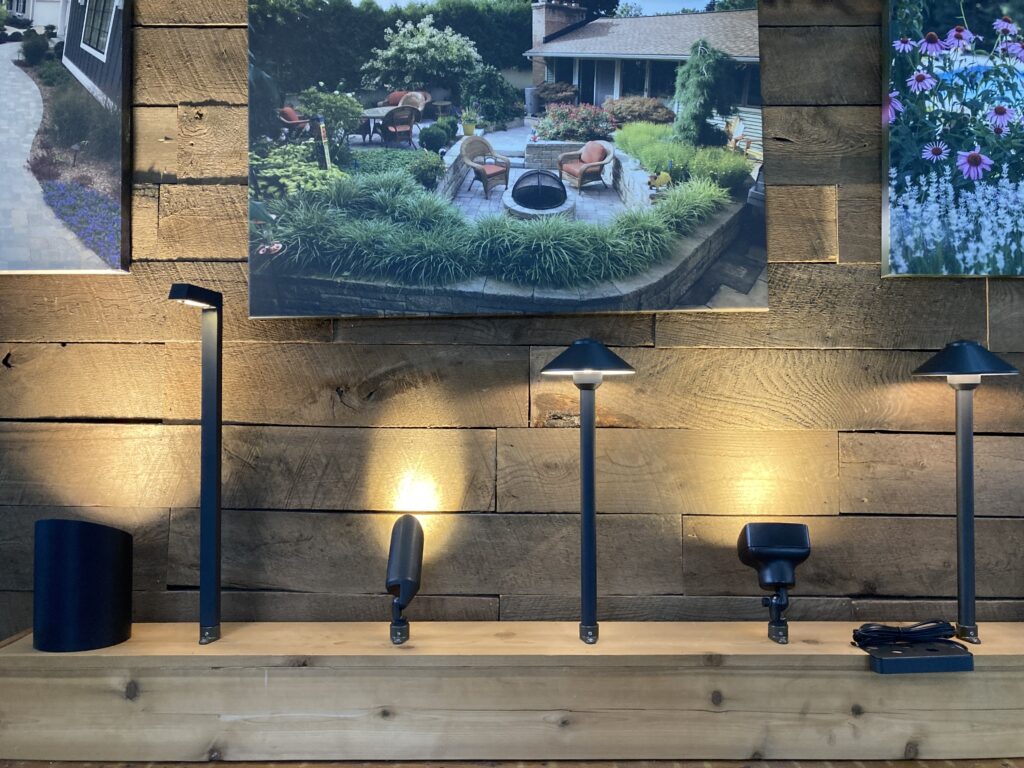 Lighten up your landscape with four main types of lighting.