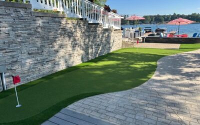 Sand Trap Solution Features New Putting Green