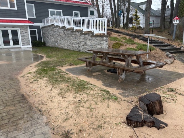 Sand Trap Solution and Stylish New Putting Green - Before photo #2
