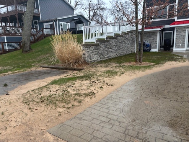 Sand Trap Solution and Stylish New Putting Green - Before photo #1