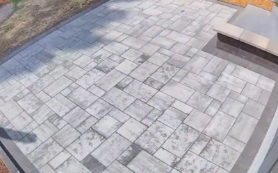 New Patio Installation Time-Lapse